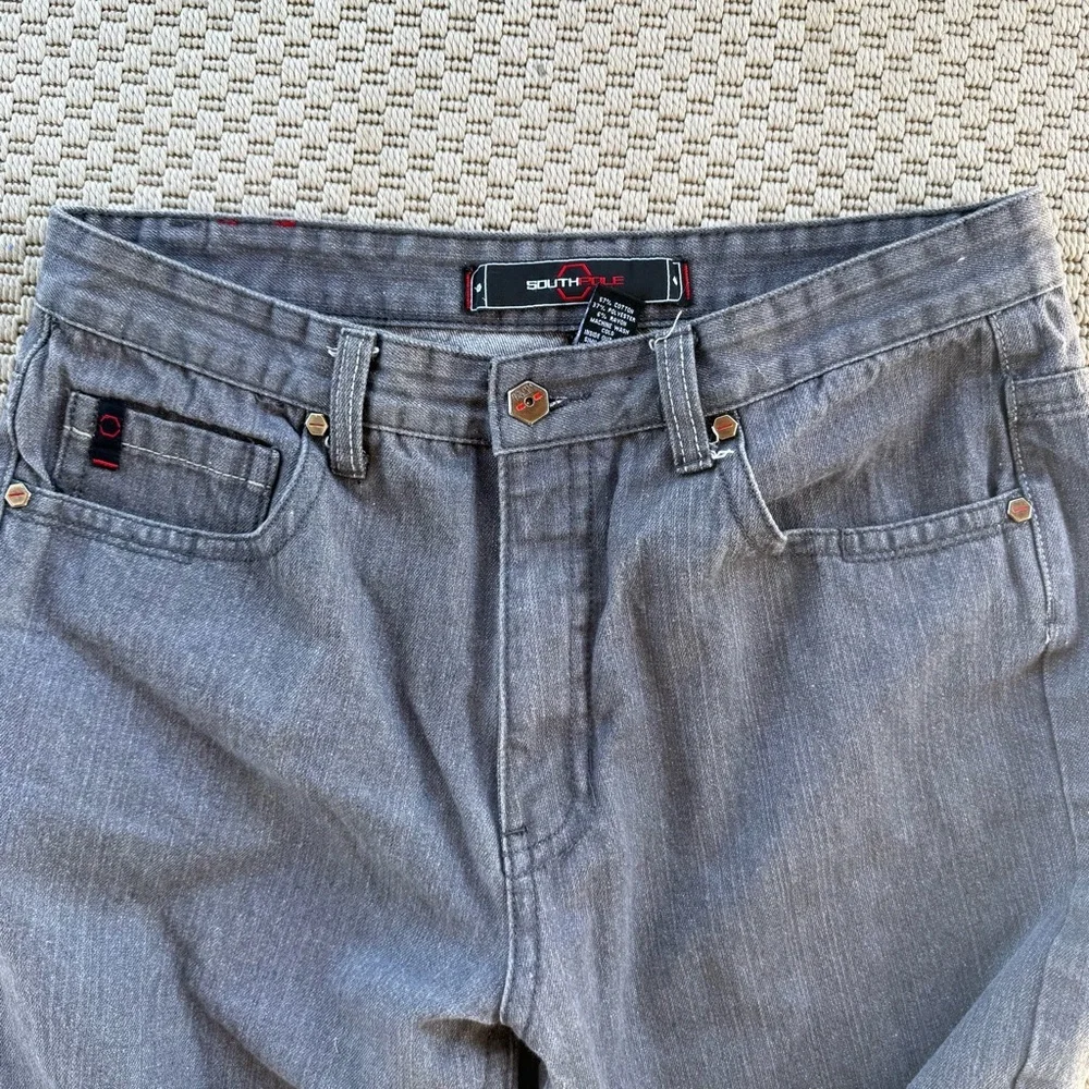 vintage 2000s southpole nut button baggy jeans pants bundle